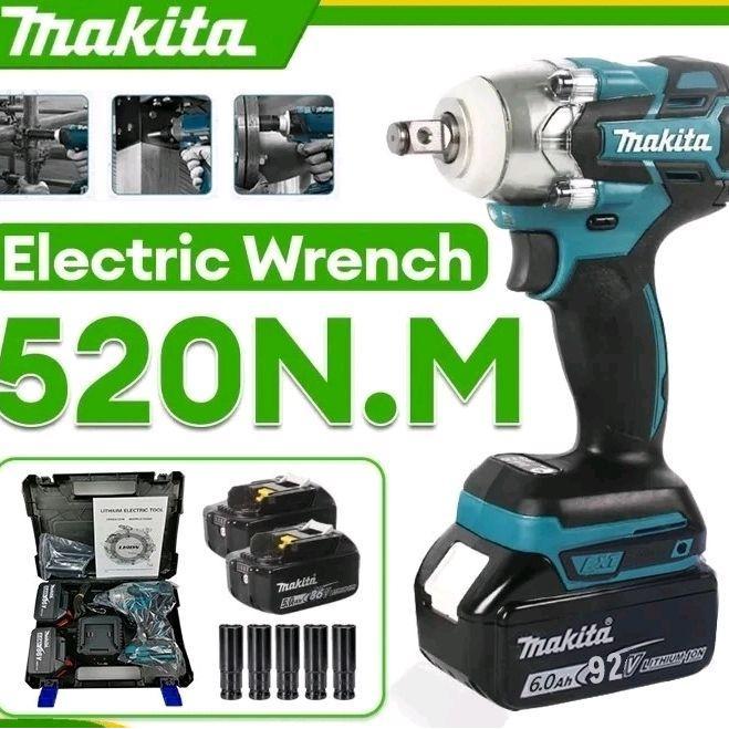 Makita Bor Impact 2 Baterai