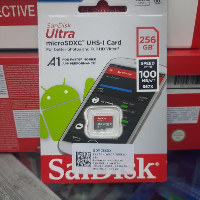 memory card 256gb sandisk ultra / memory card nintendo switch 256 gb