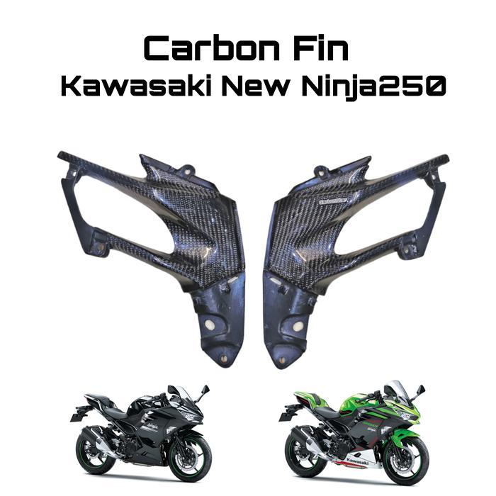 Fin Carbon Kawasaki New Ninja 250 Fi - Carbonstar