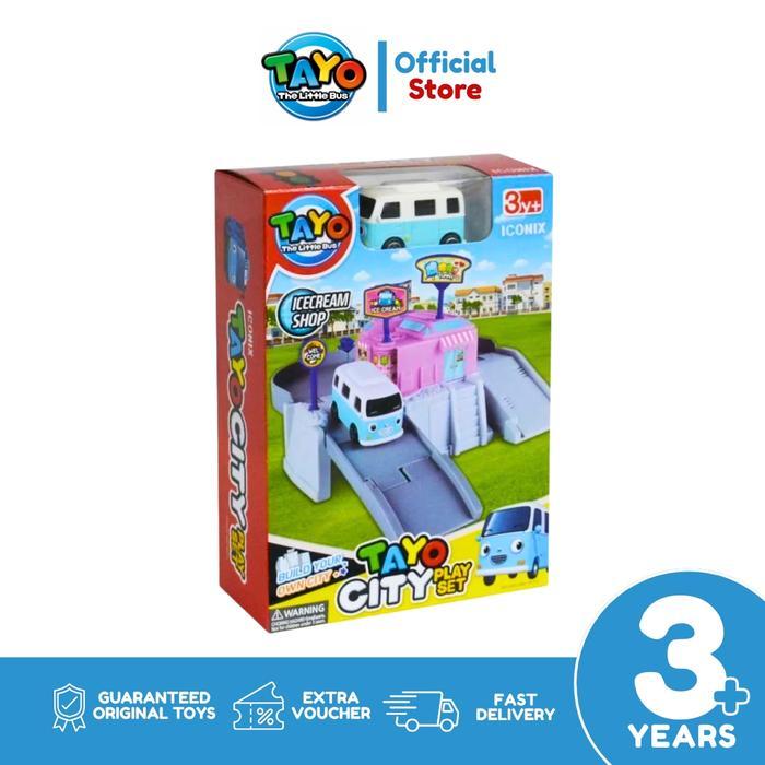 Tayo The Little Bus Tayo City Ice Cream Shop Playset TYX-219019