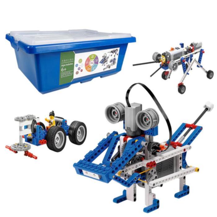 Promo Lego 9686 Alat Pembelajaran Partikel Kecil Set Mesin Mekanik Yang Dapat Dirakit Sains Dan