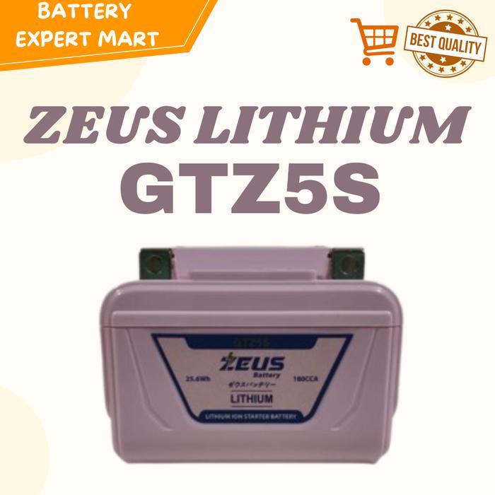 Ready Aki Accu Motor Lithium Original Zeus gtz5s Lithium ion Starter Battery