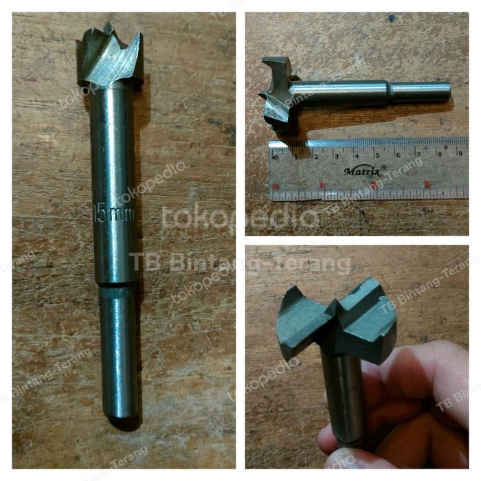 MATA BOR ENGSEL SENDOK KAYU 15 MM FORSTNER CARPENTER DRILL BIT