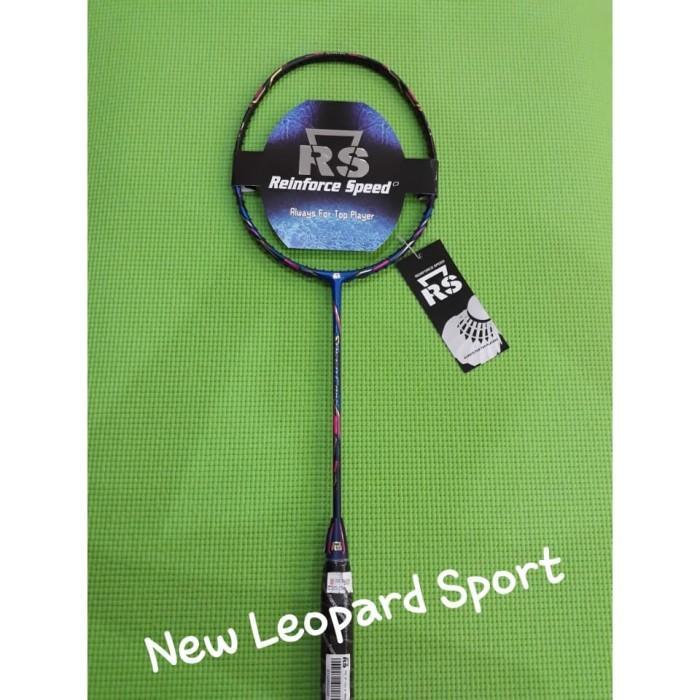 TerbaruBest Seller Raket Badminton Rs Speed Core Blue Paket Komplit Leopard Sport New