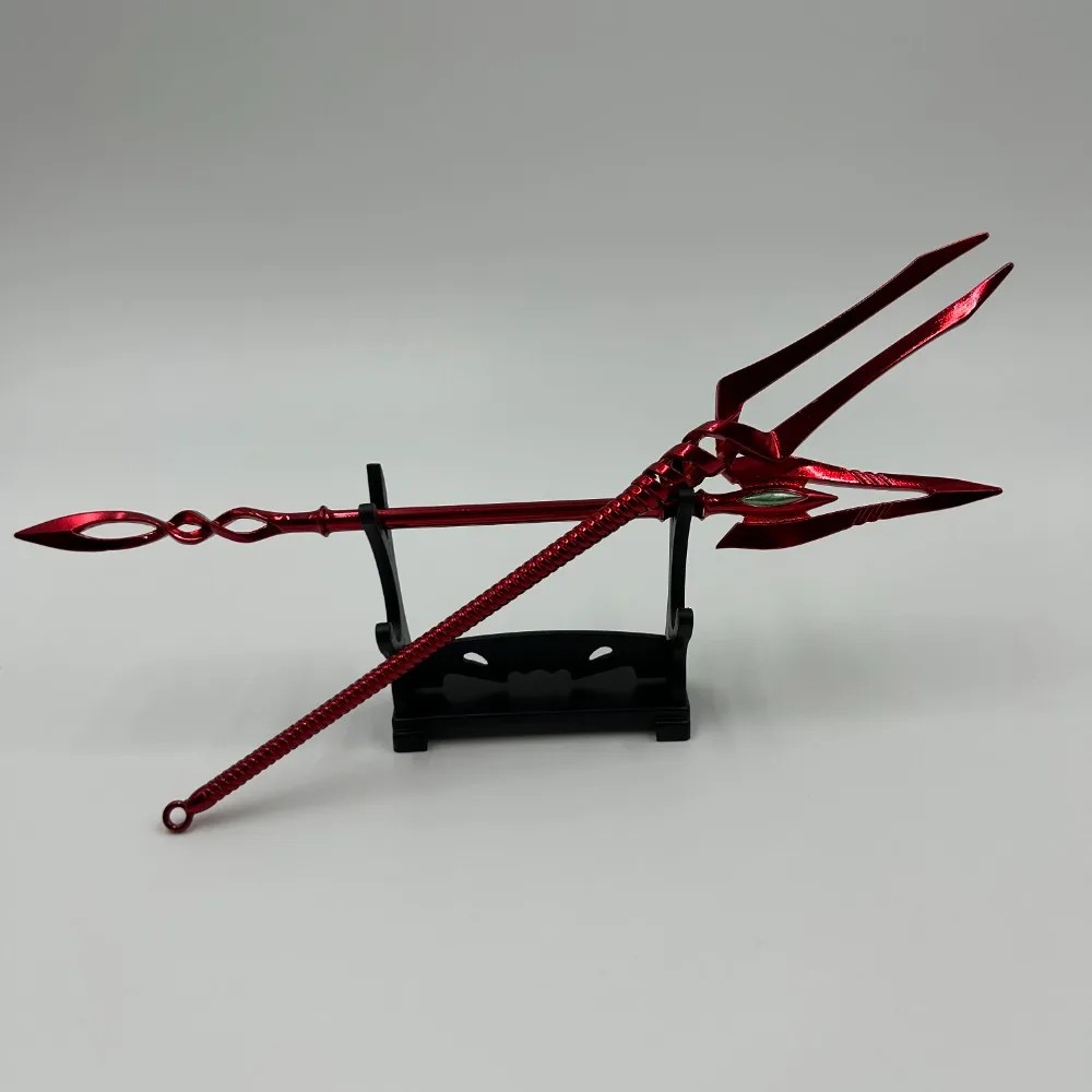 Nge Weapon Figure 01/06 Lance Of Longinus Spear Of Cassius 22Cm Metal Anime Spear Weapon El Desktop