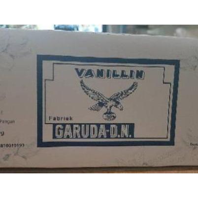Garuda Vanillin Vanili Vanila 1 Dus 100 Pcs 2 Gr Bahan Kue Vanilla