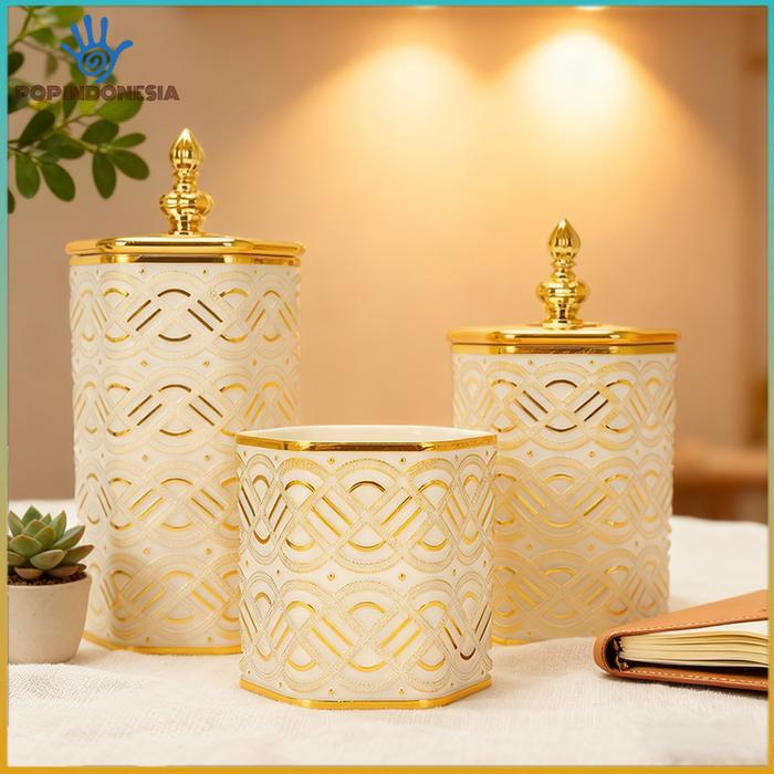 Toples Aesthetic Set Mewah Toples Kue Kering Toples Akrilik Toples Plastik Aesthetic Toples Kue