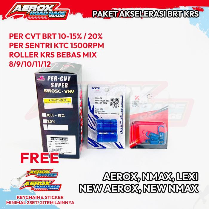 Paket Akselerasi Cvt Brt Krs Aerox Nmax Lexi New Aerox Nmax