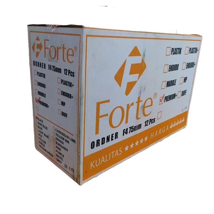 Forte Ordner Forte Premium Ukuran F4 75Mm Kualitas Premium 12 Pcs