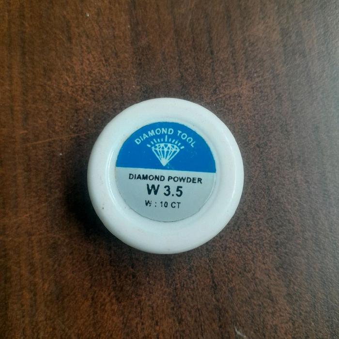 SERBUK INTAN MEREK DIAMOND TOOL W 3.5 DIAMOND POWDER - BRAND DIAMOND TOOL W : 10 CT