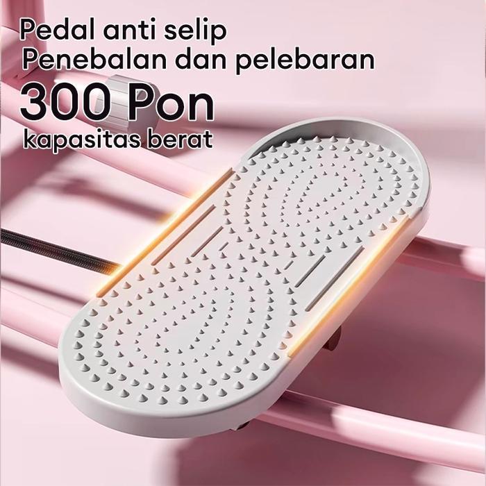 Sport-x mesin ski alat fitnes 2 IN 1 Alat Olahraga Fitness alat olahraga di rumah 111