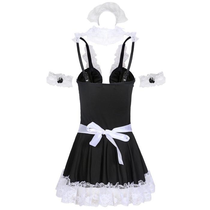 5654HGY Lingeire Wanita Anime Cosplay French Maid Set A312 Lingerie KGK6556