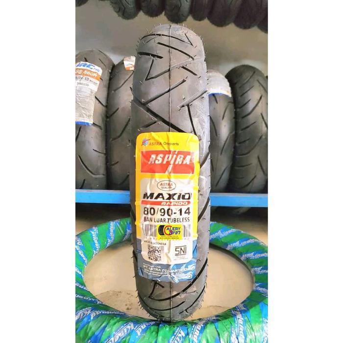 Promo Ban Tubles Aspira Rapido Ban 70/90-14 Ban 80/90-14 Ban 90/90-14 Ban Aspira 70/90-14 Ban Aspira