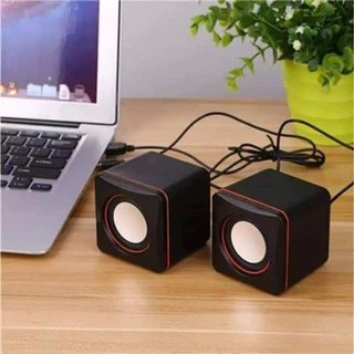 Speaker Salon Multimedia Model 101Z For Komputer Laptop Notebook Pc Hp Mini Aktif Kabel USB Stereo /