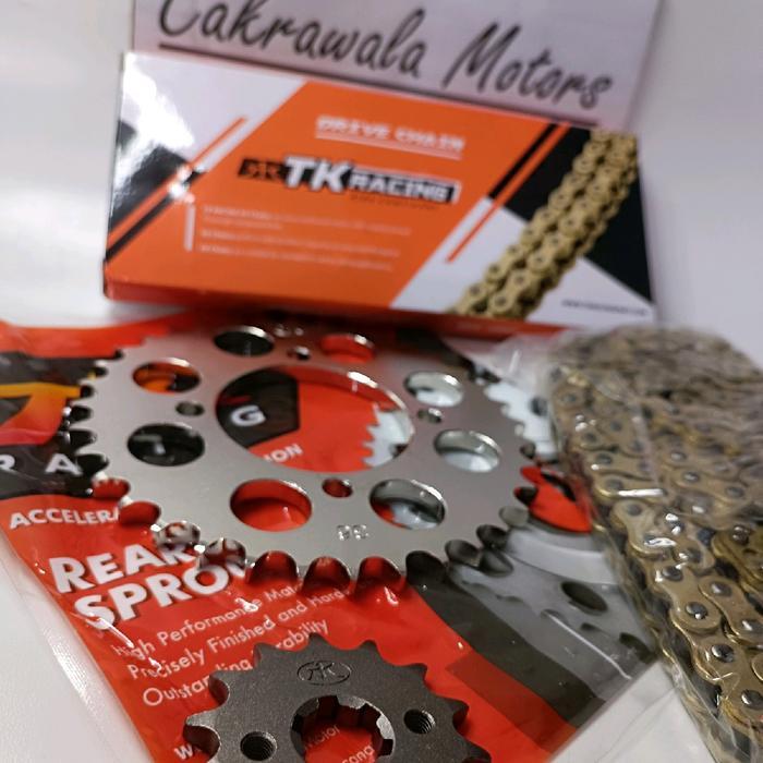 Gear Set Tk 428 Rx King & Rantai Tk Hs 110L