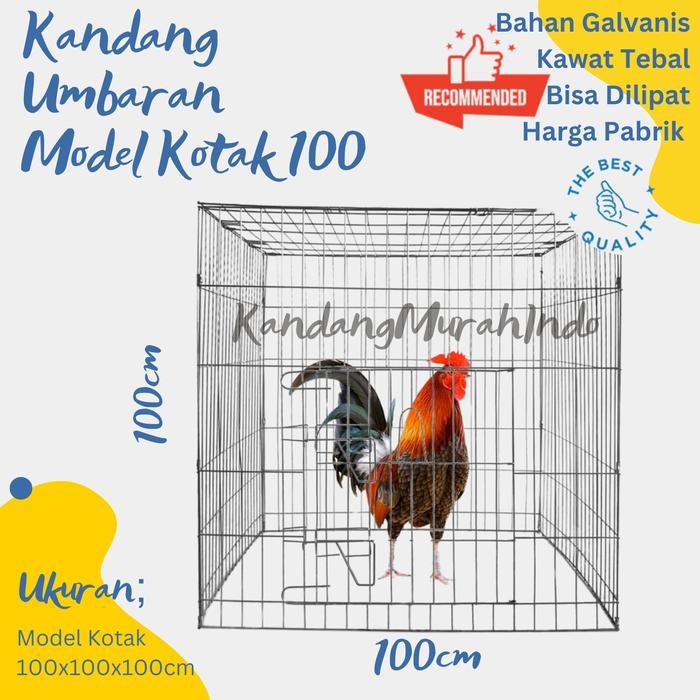 Kandang Ayam Murah Lipat Galvanis I Kandang Umbaran I Kandang Jemur