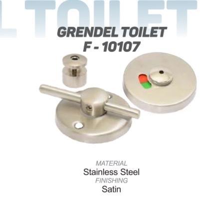 GRENDEL TOILET STAINLESS , GRENDEL TOILET,PENGAIT PINTU KAMAR MANDI STAINLES