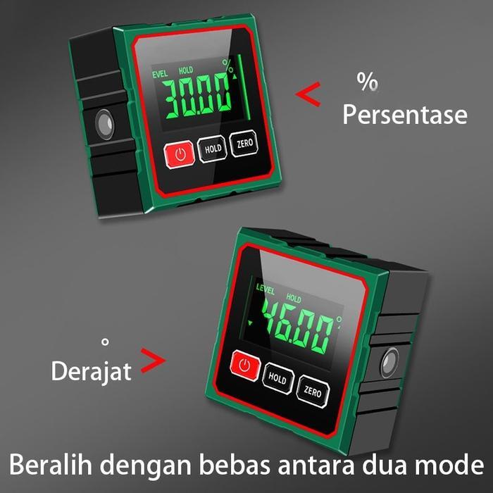 Line Bangunan Waterpass Digital Meteran Leveling Multifungsi Bangunan Canggih Laser Siku Waterpass