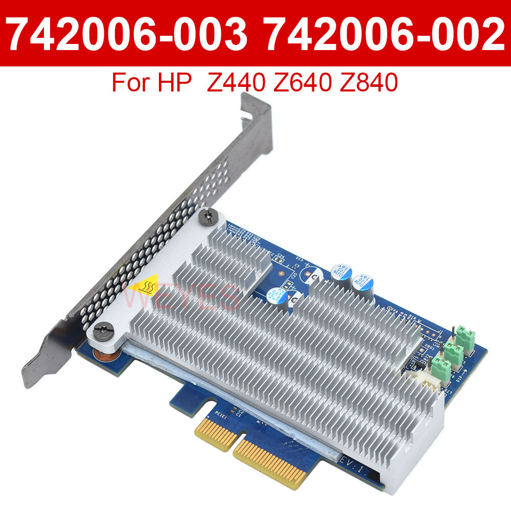 742006-003 742006-002 NVME M.2 PCIE Card For HP Z440 Z640 Z840 Workstation Hard Drive Adapter Board 