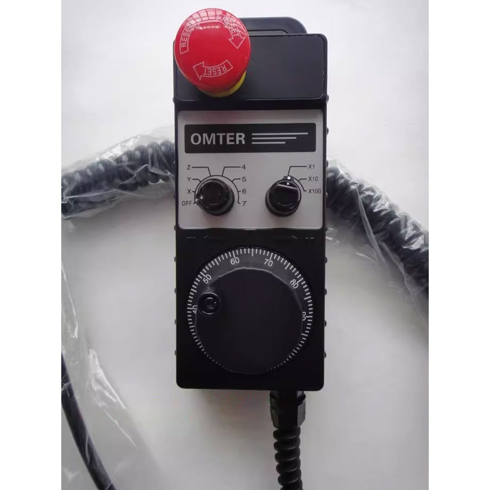 PROMO Maxgeek 5-12E 7Axis MPG Universal Manual Pulse Generator CNC Handwheel 25PPR 12V without Emerg