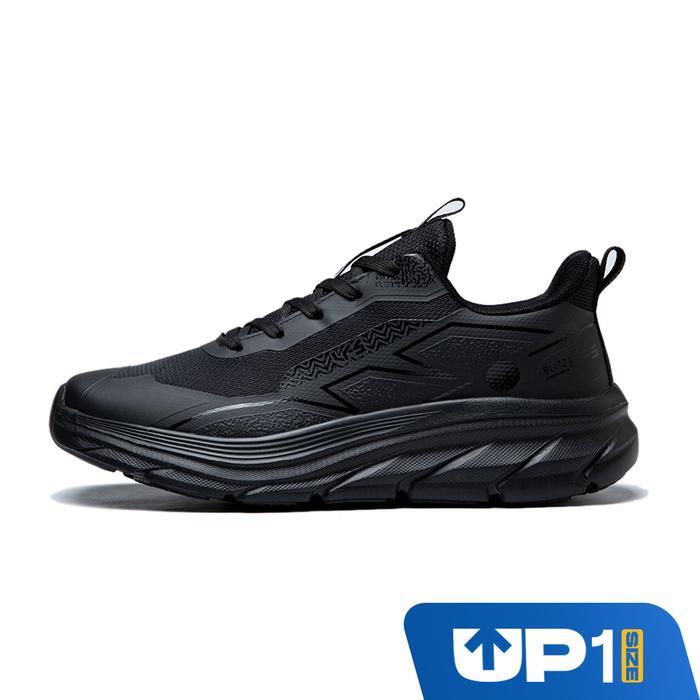 Aerostreet - Sepatu Blitz Hitam Sneakers Kasual Sporty Stylish Pria Wanita - Lf2