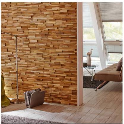 Wall Panel Jati - Wood Panel - Hiasan Dinding Kayu Jati