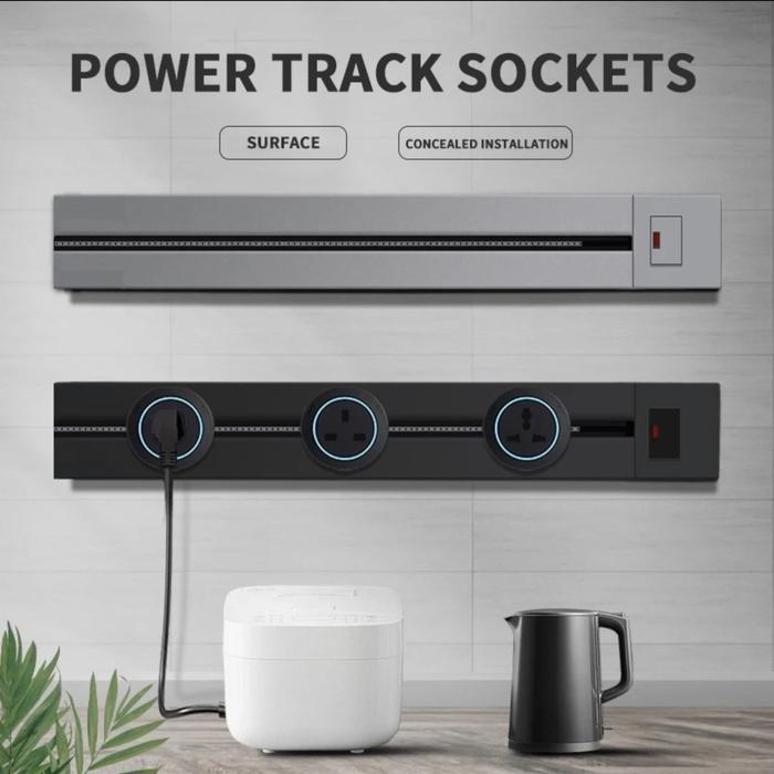 Stop Kontak Tanam-Stop Kontak Tanam Dinding-Track Socket-Track Adapter