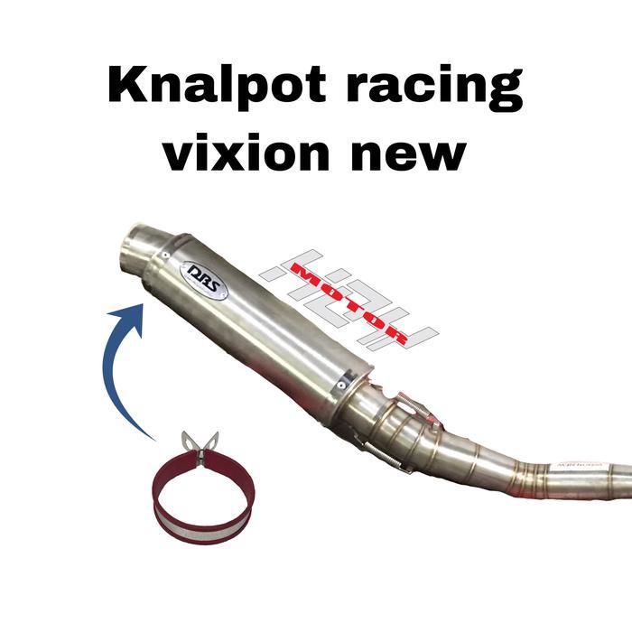 Knalpot Kenalpot Racing Vixion New Original Full Stainless Termurah Langka