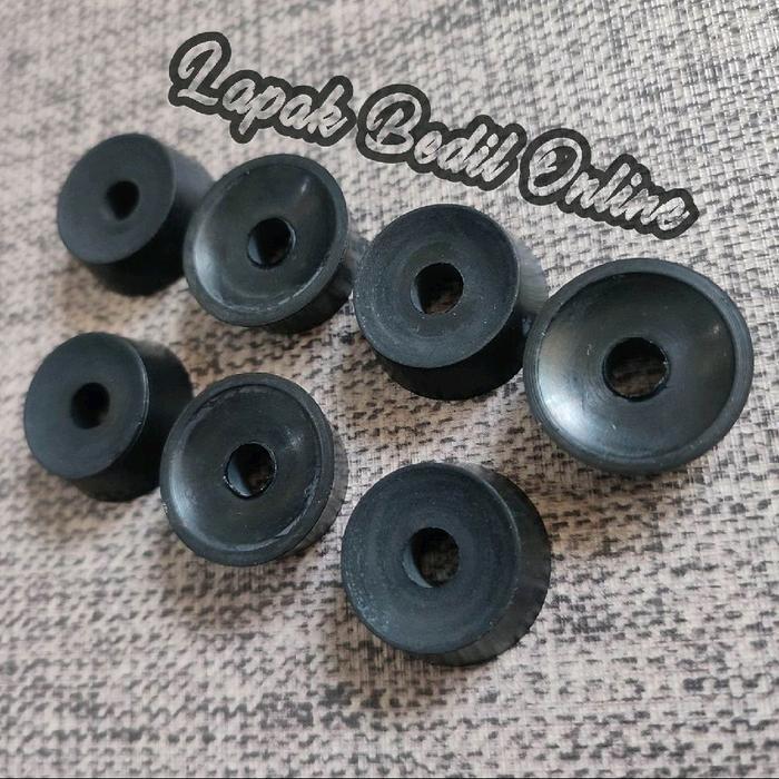 Karet Klep Mangkok Warna HITAM Untuk OD 25 Eceran