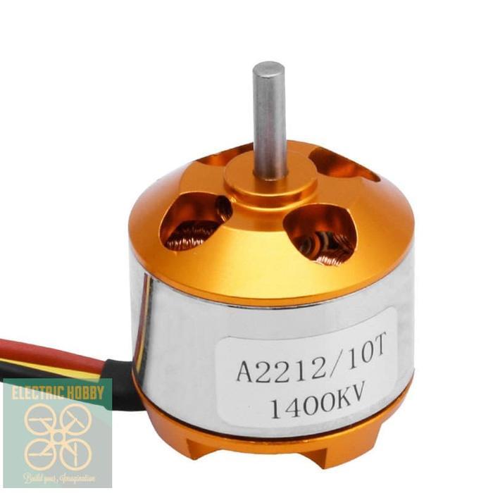 BRUSHLESS MOTOR A2212 / 2212 - 1400KV RC PESAWAT, RC PLANE, AIRPLANE