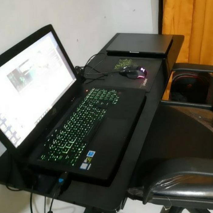 Meja Lipat Dinding 120 x 40 / Meja komputer / Kerja / Setrika laundry