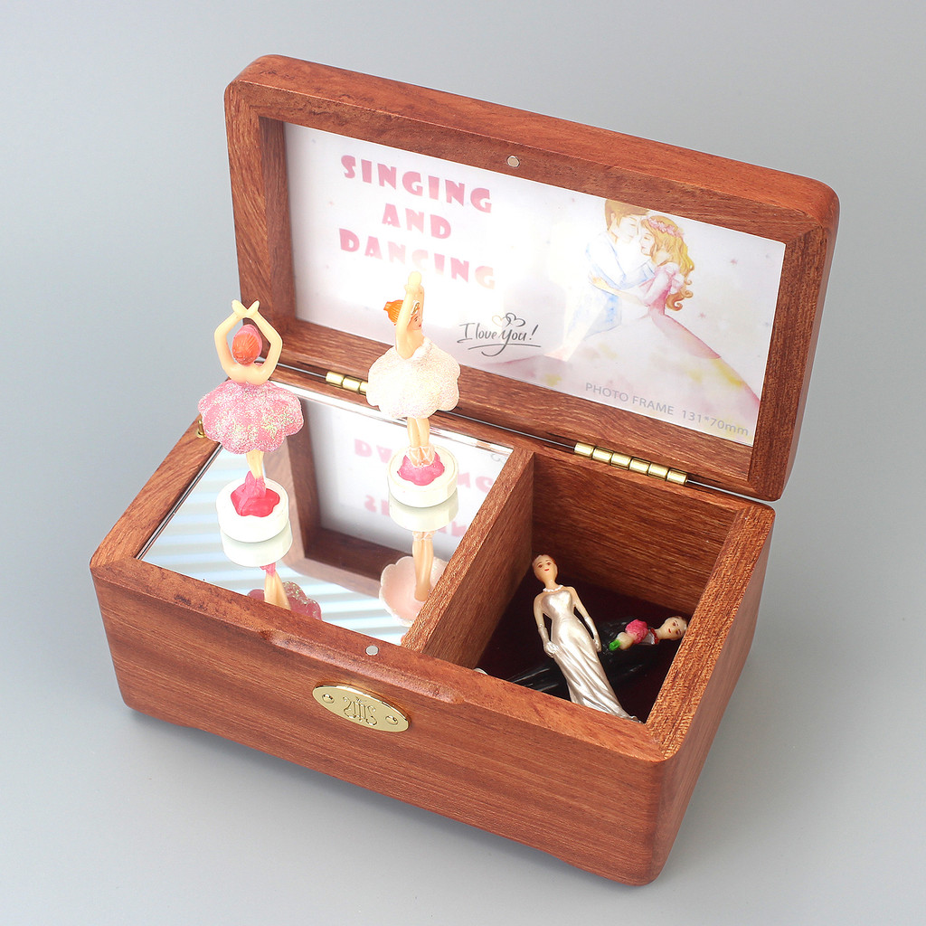 Wooden sankyo custom Music Box ?Anastasia-Once upon a december ?Anastasia music box