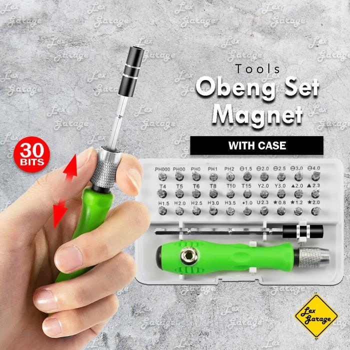 "New" Obeng Set Magnet Reparasi HP Laptop Model Mijia Wiha