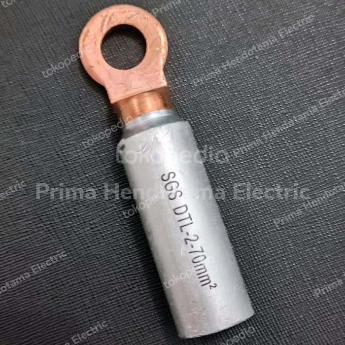 Murah Skun Kabel Bimetal AL-CU ALCU DTL2 DTL-2 70mm Scun Bimetal 70 mm