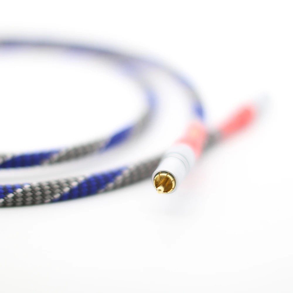 A55 High Quality OFC Hifi Coaxial Cable DAC 75ohm Digital RCA Cable