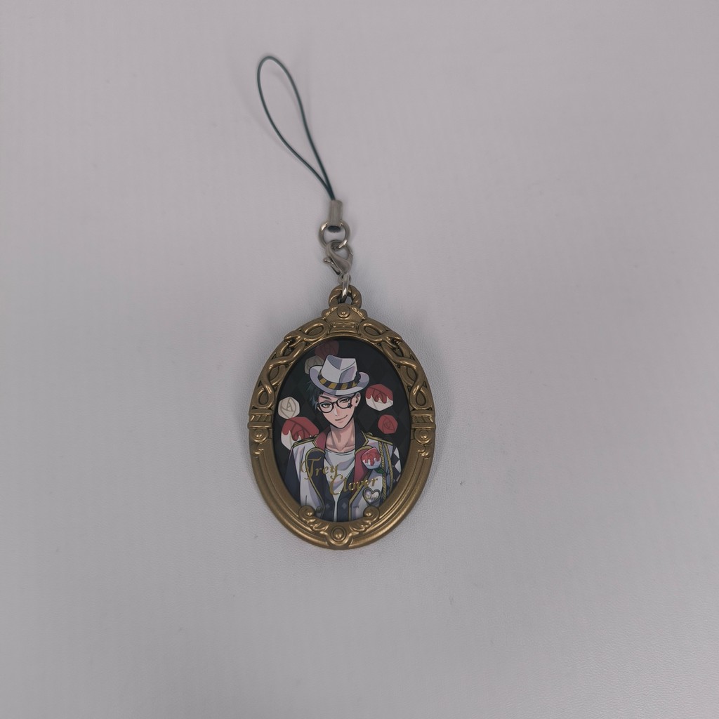 Frame Strap Keychain Disney Twisted Wonderland Trey Clover