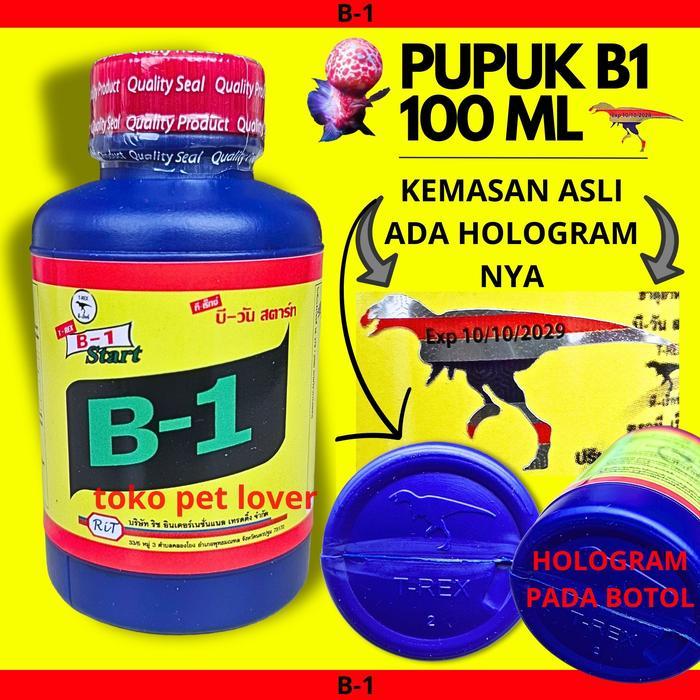 Vitamin anti stres pupuk cair B1 Tanaman ori Thailand 100ml