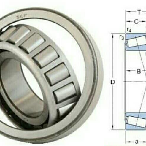 Bearing 30204 Bearing As Gardan Motor Roda Tiga Viar Kaisar Appktm Dll