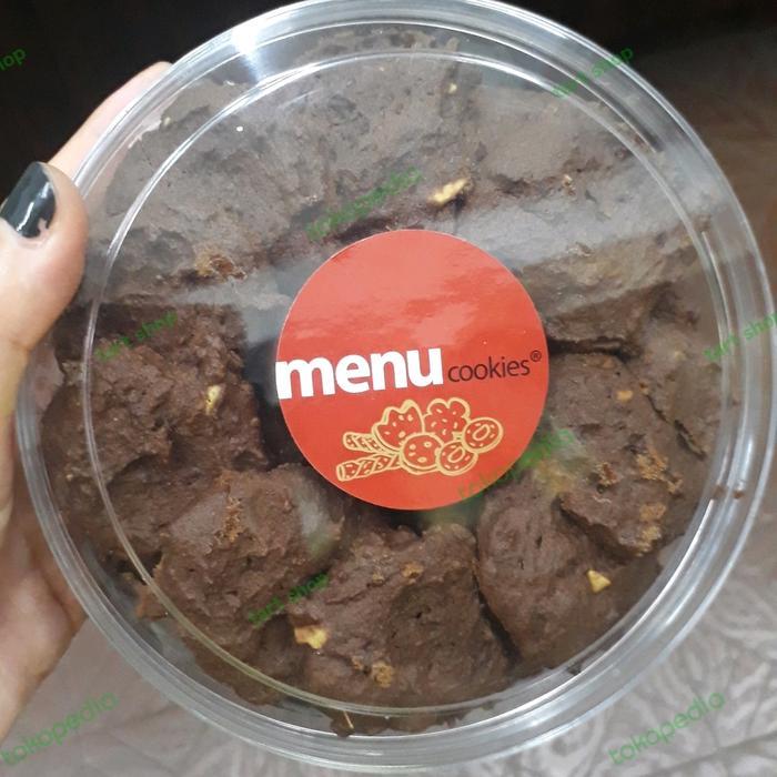 Kirschmandel coklat Menu cookies fles L