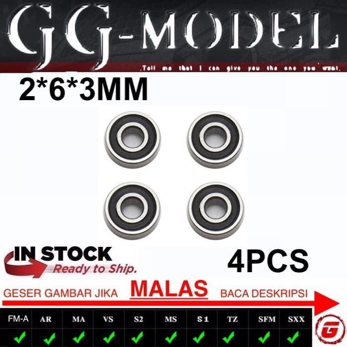 Miniso Toys - Bearing Roda Teflon 620Zz (2X6X3)