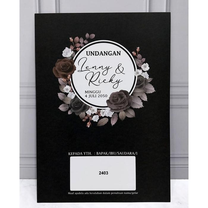 Blangko Undangan Erba 2403 Isi 100 Lembar