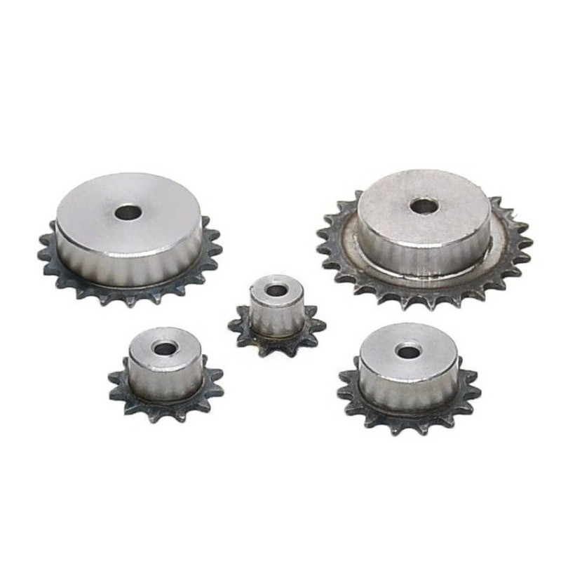 Sprocket Table Wheel Finished Hole Sprocket 04C/05B Sprocket 10-80 Teeth Gear 45# Steel