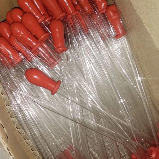 JTTOP" PIPET TETES KACA PANJANG TIPIS @ISI 100