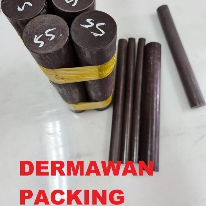Teflon Bronze rod 50 mm x 30cm / PTFE bronze batangan