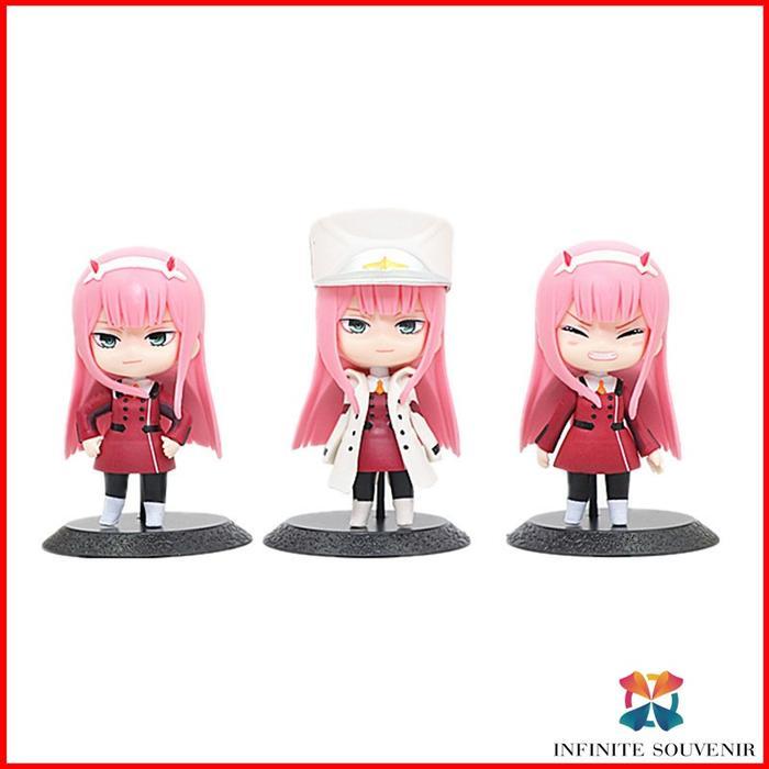 526. Pajangan Zero Two Figure Anime Hadiah Ulang Tahun Anime Patung Zero Two Souvenir Dekorasi