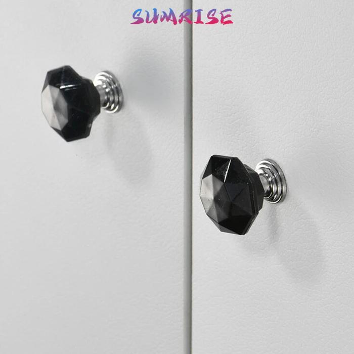 Knob Handle Tarikan/ Kristal Berlian Handle /Tarikan Knop Laci Kristal/Crystal Knob/Kristal 30mm