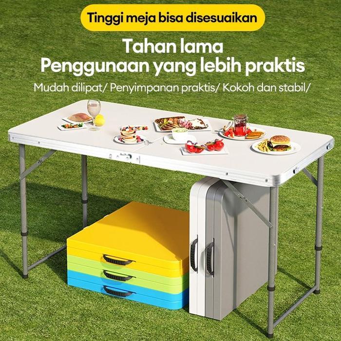 Meja Lipat Meja Koper Portabel Aluminium Meja Lipat Portabel Meja Lipat Jualan Meja Camping Meja