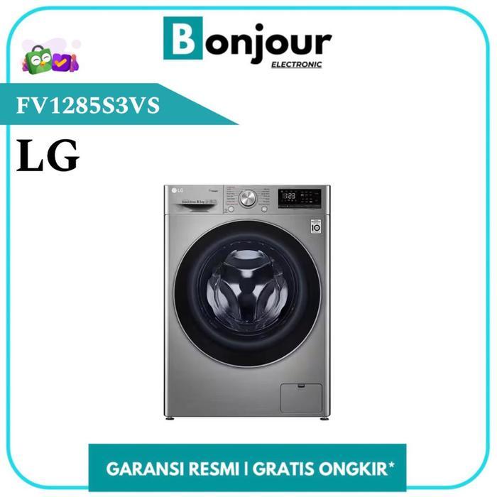 MESIN CUCI LG FRONT LOADING 8.5 KG FV1285S3VS LG FV 1285 S3VS | FV1285