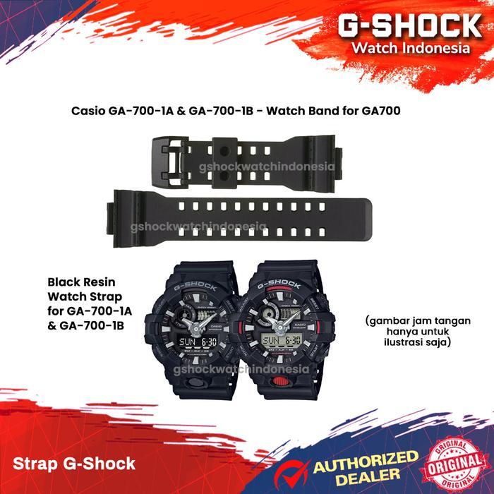 Ready Tali Strap G-Shock GA-700 GA700 GA-700-1 Band Watch Casio Original