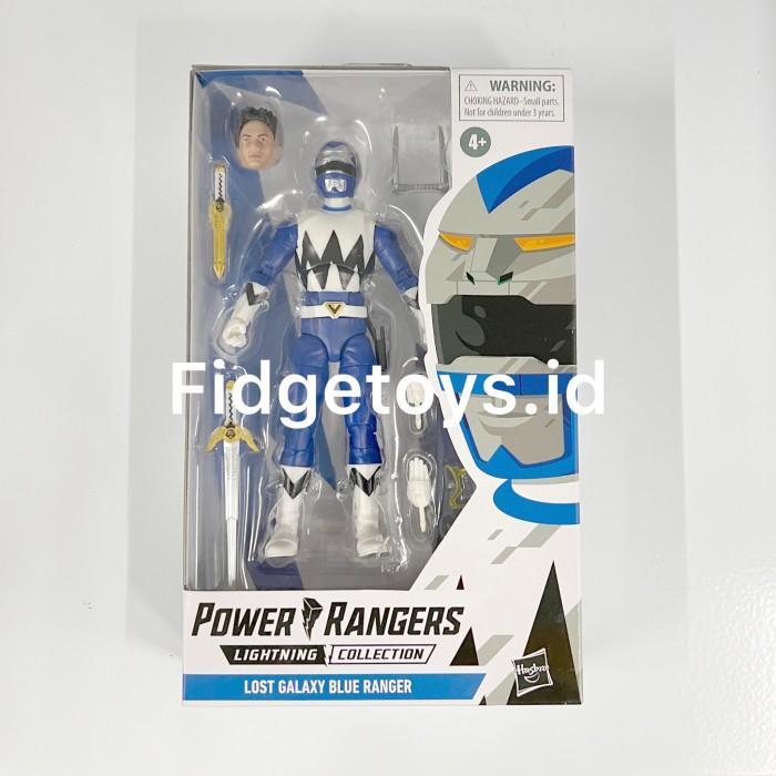 Ready Hasbro Power Rangers Lightning Collection Lost Galaxy Blue Ranger